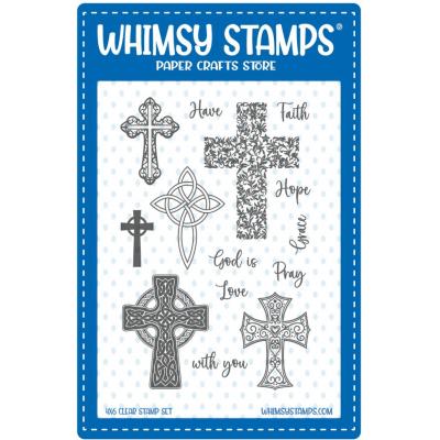 Whimsy Stamps Stempel - Crosses